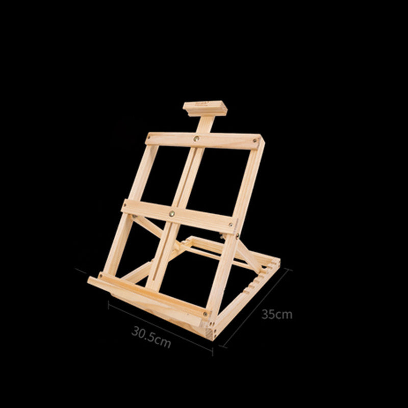 Sketch Sketch Desktop Small Easel Drawer Pine Easel Folding Oil Painting Frame Oil Painting Box