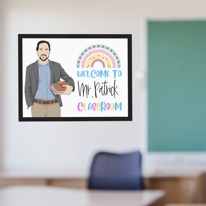 Welcome to Classroom Picture Frame Personalized