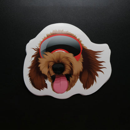 Personalized Dog Face Stickers