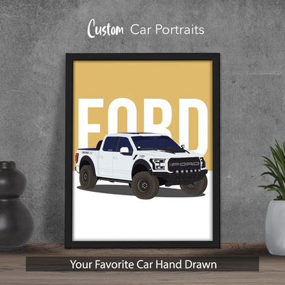 Custom Car Portrait